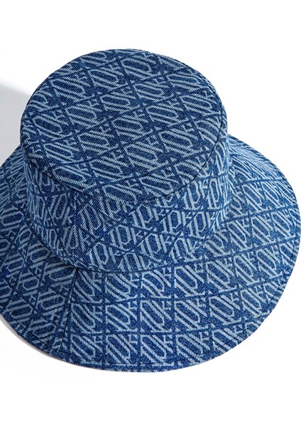 Monogram denim bucket şapka I00000077002015