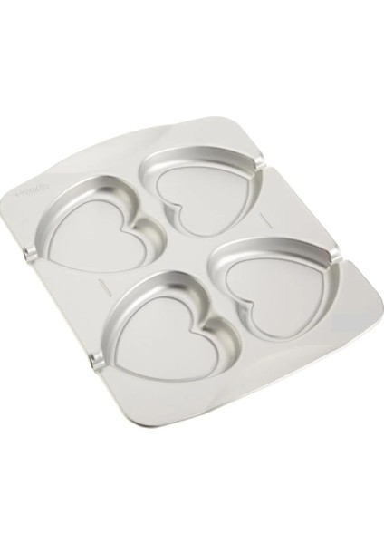 Kurabiye Kalıbı Kalpli 4 Lü Set 29*24 cm