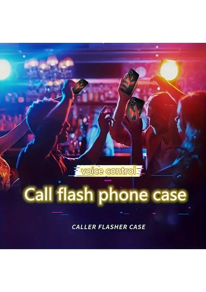 Samsung Galaxy A55 5g Kılıf Çağrı Flaş Serisi Desen Baskı Temperli Cam + Tpu Combo Telefon Kılıfı-Kırmızı Üçgen Zırh (Yurt Dışından)