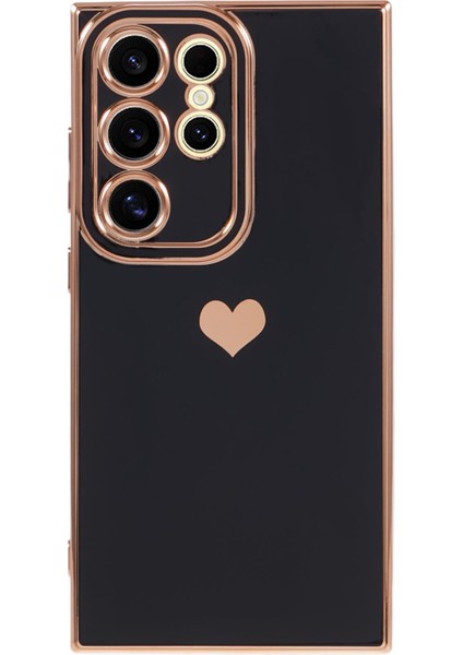 Samsung Galaxy S23 Ultra Için Arka Kapak, Kickstand Tasarım Kanıtı Kanıtı Düz ​​renk Telefon Kılıf Rfıd (Yurt Dışından)