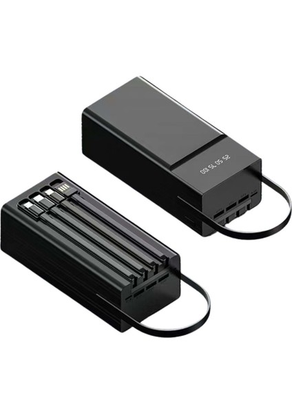 SR-P1000 100.000 Mah Powerbank 33W Pd 3in1 USB Kablo