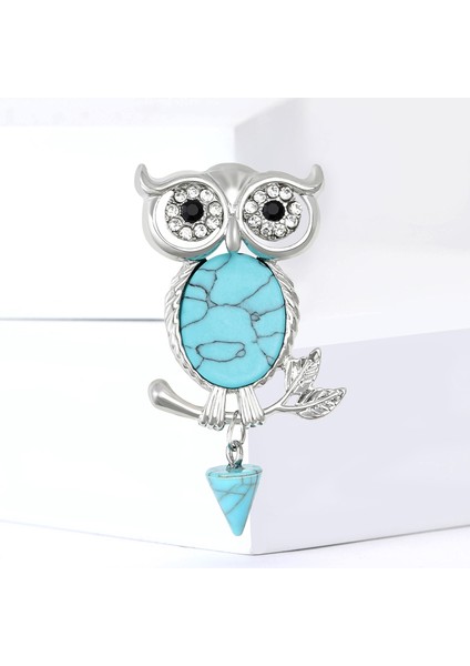 Baykuş Broş Çok Yönlü Kostüm Korsaj Süs Pimi (Yurt Dışından)