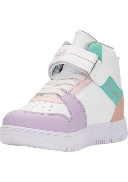 Günlük Erkek Kız Çocuk Sneaker Cırtlı Lastikli Bağcık Kaymaz Taban Bilekli Basket Spor Ayakkabı A-38