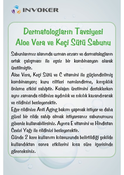 Aloe Vera Keçi Sütü C Vitamini Nemlendirici Peeling Etkili Kırışııklık Önleyici Besleyici 100 Gram Doğal Cilt Sabunu fiyatları