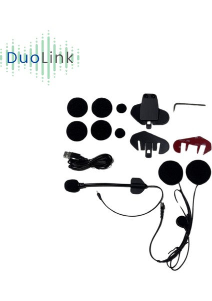 X01 PRO Motosiklet Kask İnterkom Bluetooth Intercom Kulaklık Seti