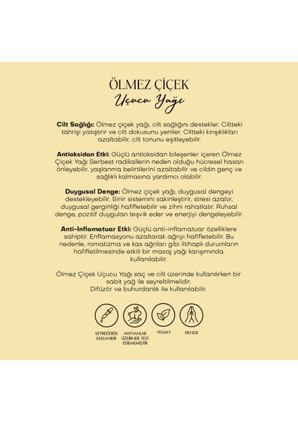 Ölmez Çiçek Uçucu Yağı (5 ml)