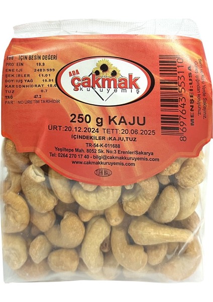 Kaju 250 gr x 4 Adet