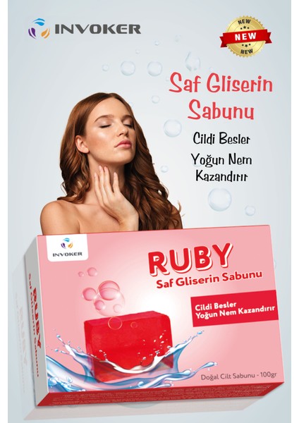 Saf Gliserin E Vitamini ve Hindistan Cevizi Yağı Besleyici Nemlendirici Sabun Egzamaa ve Kuruluk Önleyici 100 Gram Doğal Cilt Sabunu Yeni Formül Eşsiz Kombinasyon