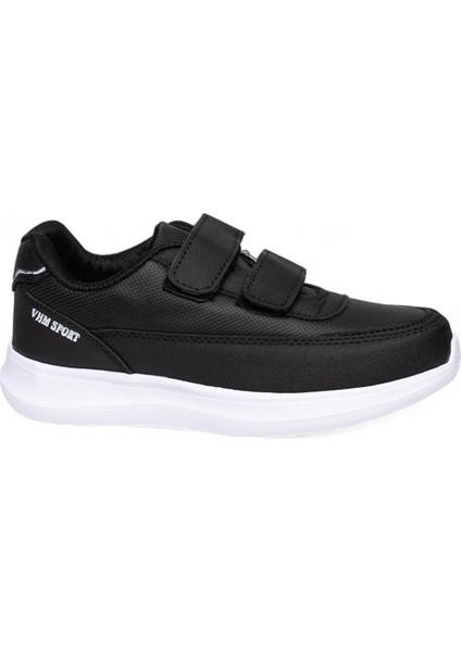 520-24 Deri Anatomik Cırt Bantlı Sneaker Siyah Beyaz 36-40 fiyatları