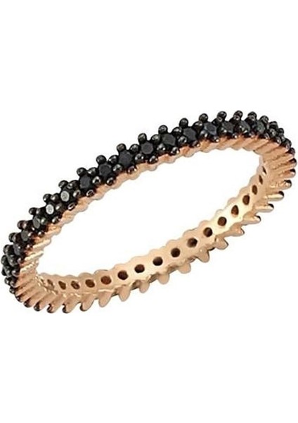 Rose Onix Taşlı Tamtur Alyans Yüzük SGTL3322