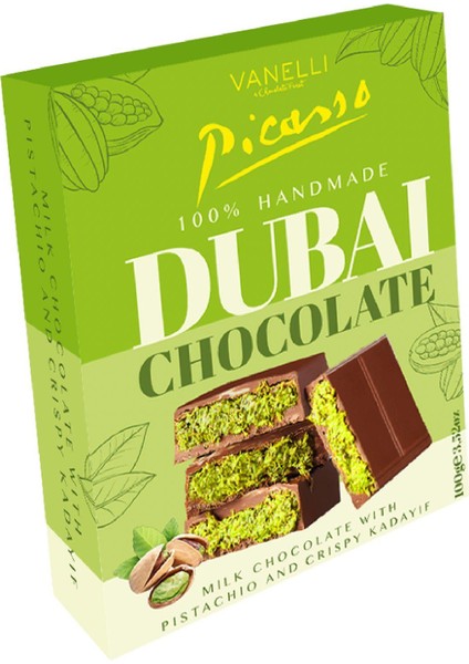Picasso Dubai Çikolatası 100 gr