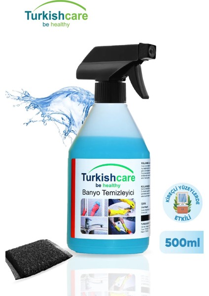 Banyo Ve Kireç Sökücü Temizleyici Sprey 500 Ml Ve Sünger