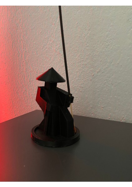 El Yapımı 3D Baskı Samurai Tütsülük – Şık ve Dekoratif