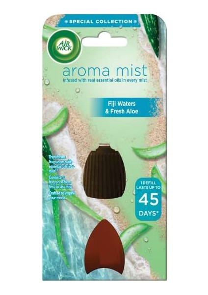 Air Wick Koku Makinesi Yedek Şişe Oda Kokusu Airwick Essentıal Aroma Mıst Yedek Şişe Aleo Vera