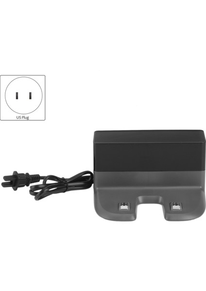 3x Şarj Dock Tabanı Şarj Istasyonu Deebot Ozmo T9 T8 T5 N5 N8 DJ65 DX55 Elektrikli Süpürge Parçaları Abd Plug (Yurt Dışından)