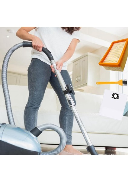 Elektrikli Süpürge Için 3 Adet Filtreler, Elektrikli Süpürge Için Wd6 Wd5 Wd4 Mv4 Mv5 Mv6 2.863-005.0 (Yurt Dışından)