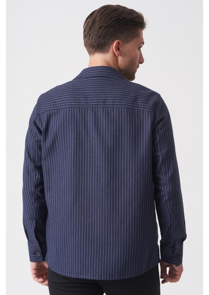 Brasília GC2530 Slim Fit Ceket Gömlek Desenli fırsatları