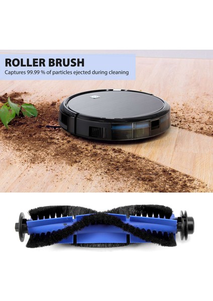 Robovac 11S 15C 30 30C 12 35C Robotik Elektrikli Süpürge Için 3 Paket Yedek Parça Döner Fırça (Yurt Dışından)