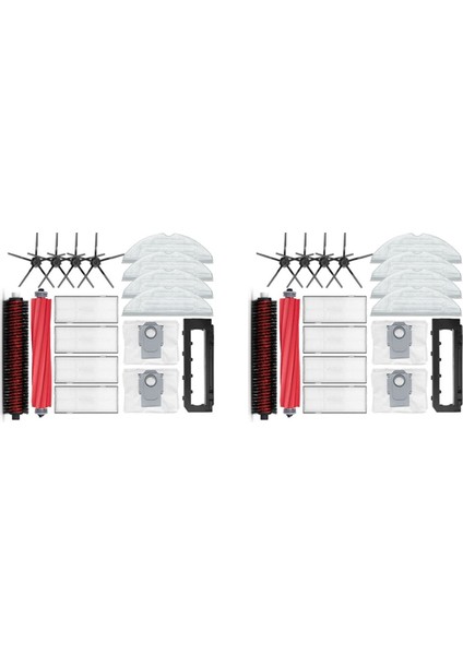 S7 Maxv / S7 Maxv Plus / S7 Maxv Ultra / G10S Robot Vakum Parçaları Fırçası Hepa Filtre Için 2x (Yurt Dışından)