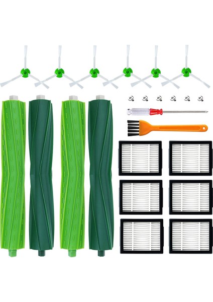 Irobot Roomba E, I ve J Serisi I7 I7+ I2 I3 I3+ ile Uyumlu Yedek Parçalar (Yurt Dışından)