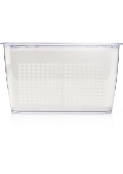 Süzgeçli Saklama Kabı - Beyaz - 9 Lt fiyatları
