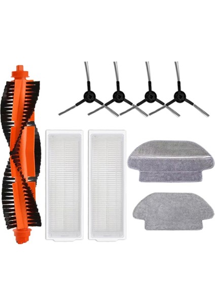 Robot Vakum-Paspas Pro STYTJ02YM 2s / 3c / 3490 V2 Pro V3 Se Ana Yan Fırça Hepa Filtre Paspas Parçası (Yurt Dışından)