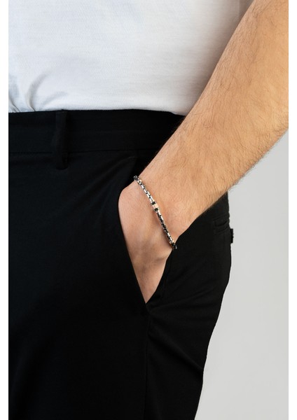 Zeus 21 cm Gümüş Erkek Bileklik modelleri