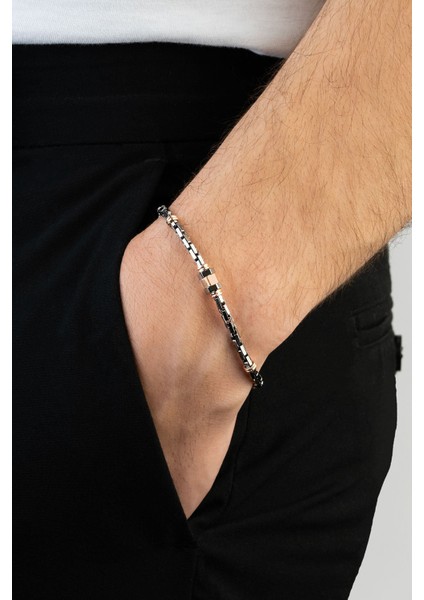 Zeus 21 cm Gümüş Erkek Bileklik fırsatları