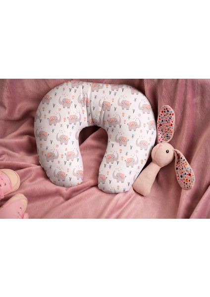 Emzirme Yastığı Happy Elephant Desen