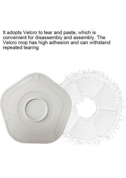 Bot W10 ve W10 Pro Robot Için 4 Adet Mop Pad Yedek Parçaları (Yurt Dışından)