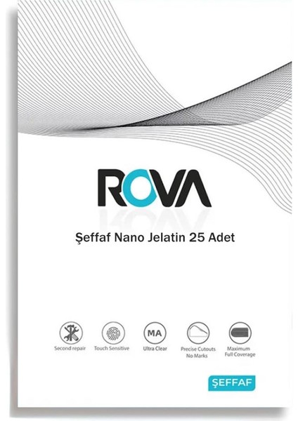 Nano Jelatin Ekran Koruyucu 200X300MM (25 Adet)
