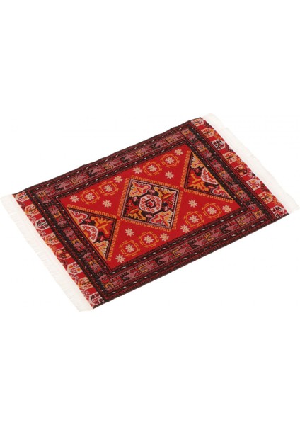 1/12 Ölçekli Halısı Oyuncak Mini Dokuma Halı Dekorasyonu (Yurt Dışından)