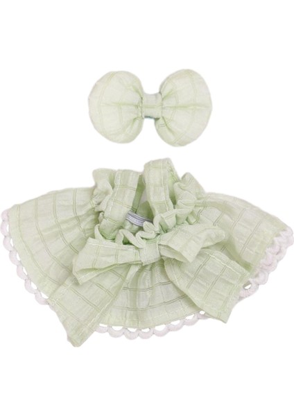 15CM Elbisesi Fotoğraf Sahnesi Moda Giysileri Çocuklar Için Doğum Günü Yeşil (Yurt Dışından) fiyatları