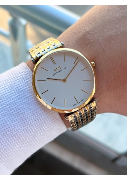 Rms Romanson 2 Yıl Garantili Çelik Kordon Çelik Kasa 5 Atm Suya Dayanıklı Erkek Kol Saati AG1123.03 fiyatları