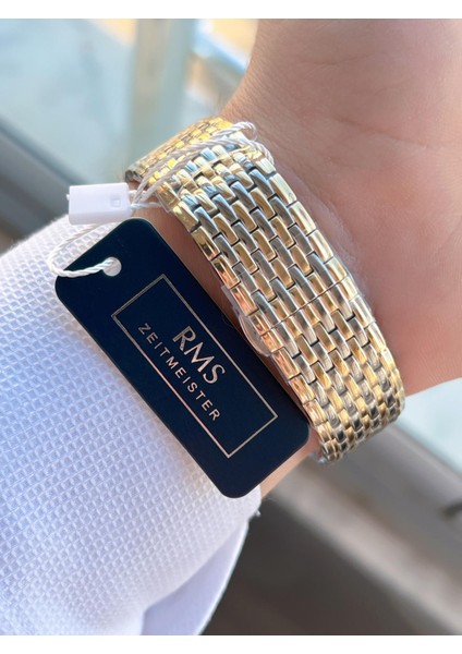 Rms Romanson 2 Yıl Garantili Çelik Kordon Çelik Kasa 5 Atm Suya Dayanıklı Erkek Kol Saati AG1123.03 indirimleri