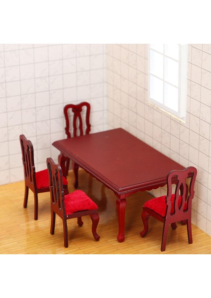 Sandalye Minyatür 1/12 Yemek I Yemek Odası Dekoru (Yurt Dışından) modelleri