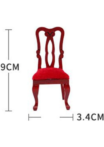 Sandalye Minyatür 1/12 Yemek I Yemek Odası Dekoru (Yurt Dışından) fırsatları