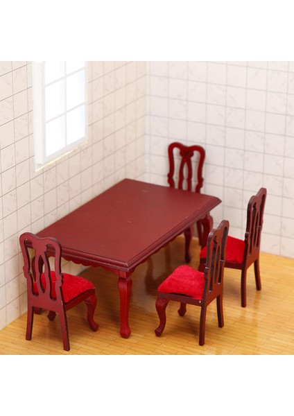 Sandalye Minyatür 1/12 Yemek I Yemek Odası Dekoru (Yurt Dışından) indirimleri