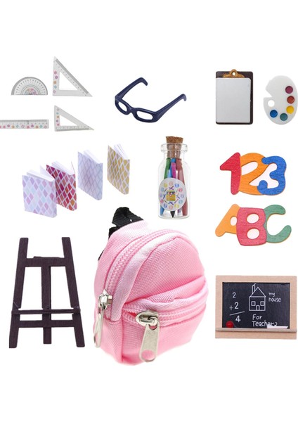 14X Minyatür Öğrenme Araç Minyatür Cetveller 1/6 ve 1/12 Için (Yurt Dışından)