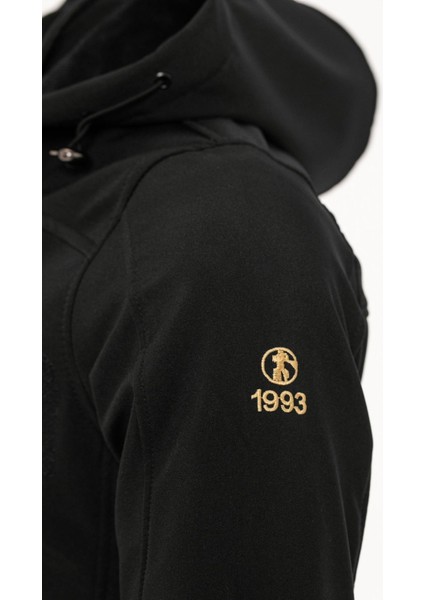 Kürklü Su ve Rüzgar Geçirmez Siyah Softshell Kışlık Erkek Mont fırsatları