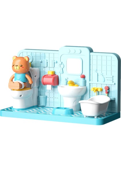 Playset Dollhouse Pretend Minyatür Dollhouse Dekorasyon Dollhouse Minyatür (Yurt Dışından)