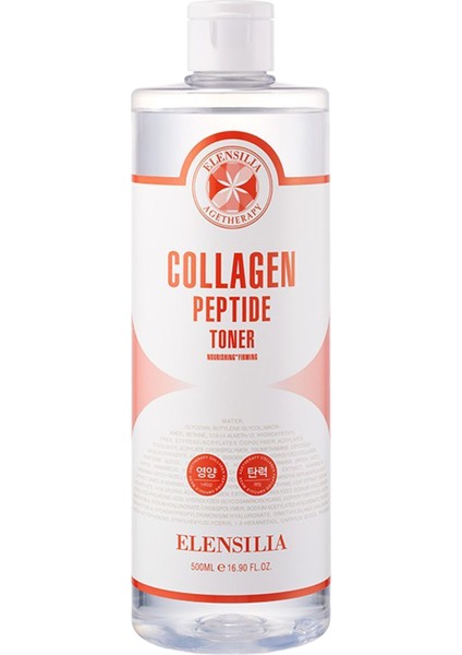 Kolajen ve Peptit Içeren Anti Aging Tonik Elensilia Collagen Peptide Toner 500ML Büyük Boy indirimleri