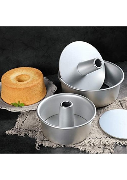 Kek Kalıbı Yuvarlak Şekil Alüminyum 1 Adet Ağız Çapı 16 cm Yükseklik 7 cm modelleri