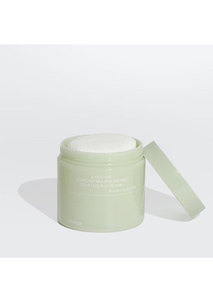 Jiwoogae Heartleaf Bha Peeling Pad - 10 Saniyede Peeling Pamuğu (60 Pads / 125ML) fiyatları
