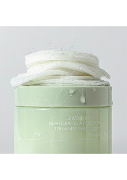 Jiwoogae Heartleaf Bha Peeling Pad - 10 Saniyede Peeling Pamuğu (60 Pads / 125ML) modelleri