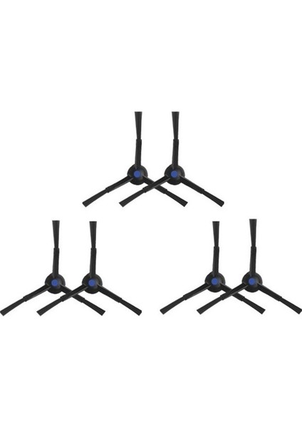 X5 Pro Yan Fırça Süpürme Robotu Aksesuarları Paspas Toz Torbası Malzemeleri 6 Adet Için Uygundur (Yurt Dışından)