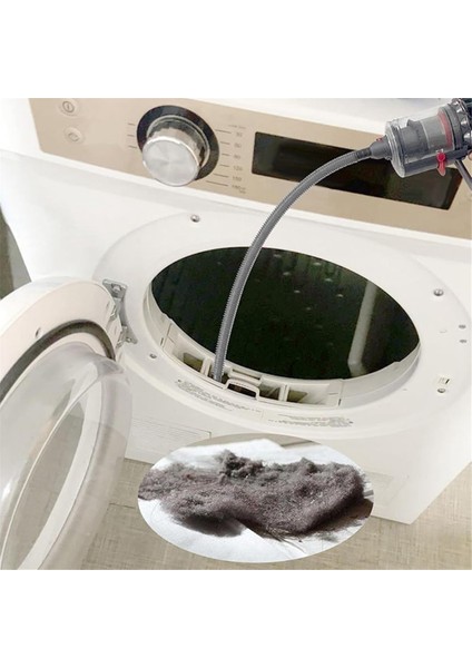 V6 V8 V10 V11 V12 V15 Vakum Hortumu Bağlantı Parçası Lint Için Kurutma Makinesi Havalandırma Temizleme Kiti (Yurt Dışından)