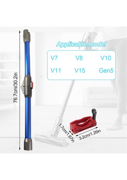 V8 V10 V11 V15 Elektrikli Süpürge Için Hızlı Çıkarma Uzatma Borusu Katlanabilir Esnek Emiş Aksesuarları (Yurt Dışından) fiyatları