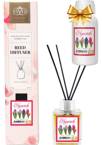 Sümbül Kokusu 100 ml Çubuklu Oda Kokusu Yedek Dolum Şişesi