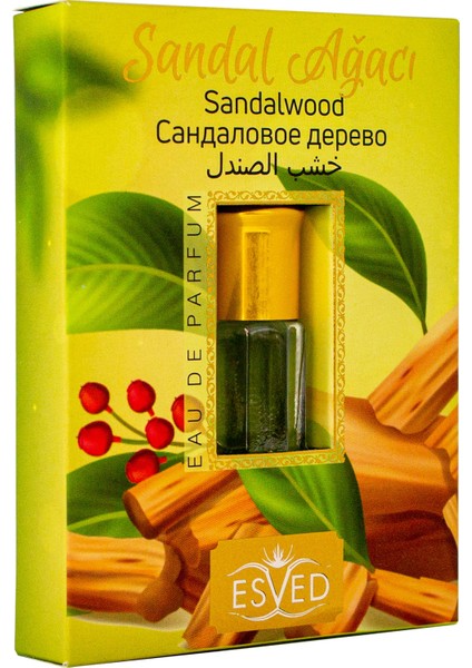 Sandal Ağacı Kokusu Sprey 400 ml Sandal Ağacı Kokusu Parfüm Esansı 3ml